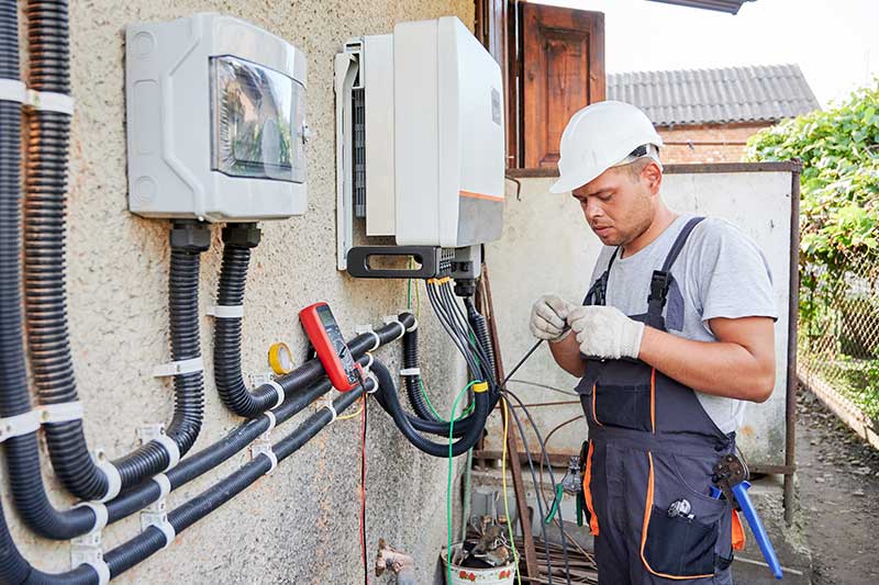 B2B-Personalvermittlung Fachkräfte und Elektriker zur Montage und Installation von Photovoltaikanlagen finden bei WWS Energy Solutions