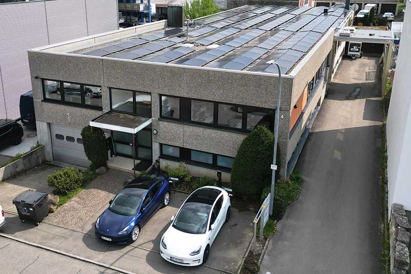 Photovoltaik Unternehmen WWS Energy Solutions GmbH Hauptsitz in Schönaich