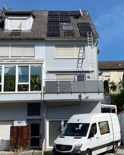 Photovoltaikanlage in Esslingen mit Speicher und Komplettlösung von Solarfirma WWS Energy Solutions